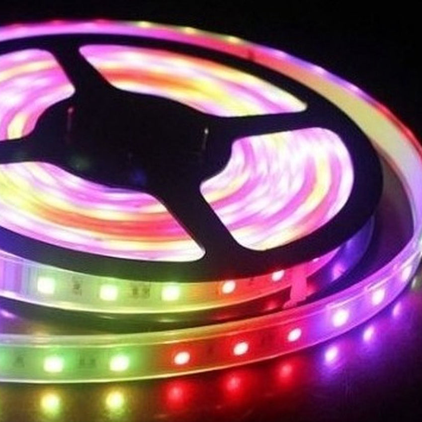 Flexible RGB LED strip of 3 m self-adhesive with remote control - Grundig