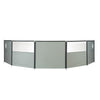 Windscherm Flex 3 delig Grey