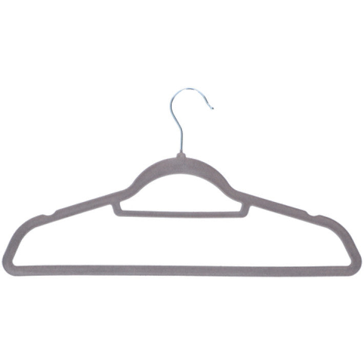 Velvet clothes hanger and connector - Alpina