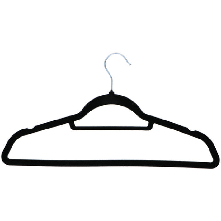 Velvet clothes hanger and connector - Alpina