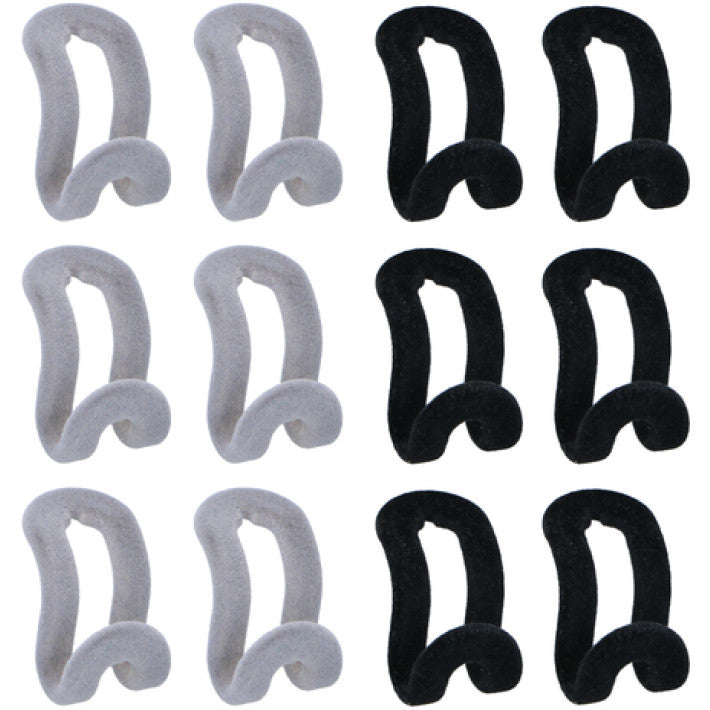 Velvet clothes hanger and connector - Alpina