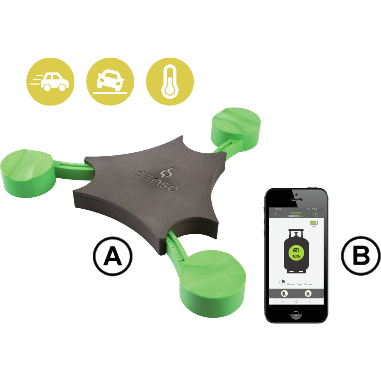 Gas level meter - Senso4s