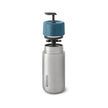 Stainless steel drinkfles van Black & Blum met uitgetrokken Ocean Blue draaistop