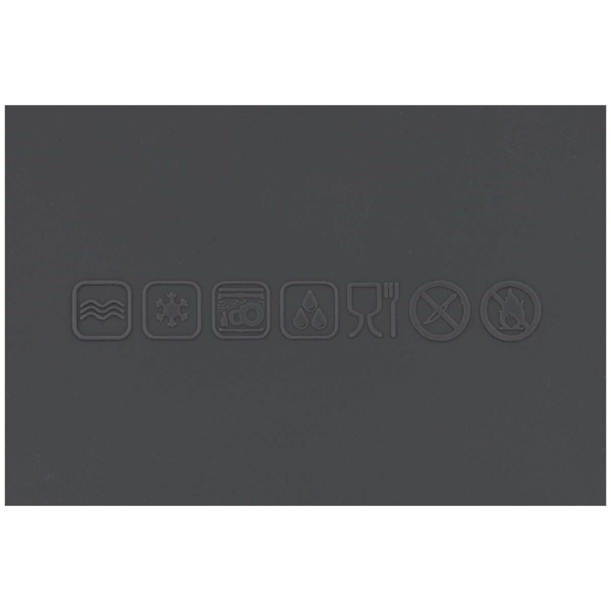 Silicone containers - foldable - set of 3 - Gimex