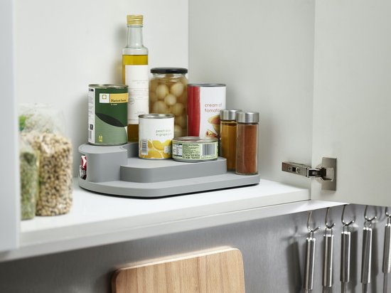 Gray rotating organizer - Joseph Joseph