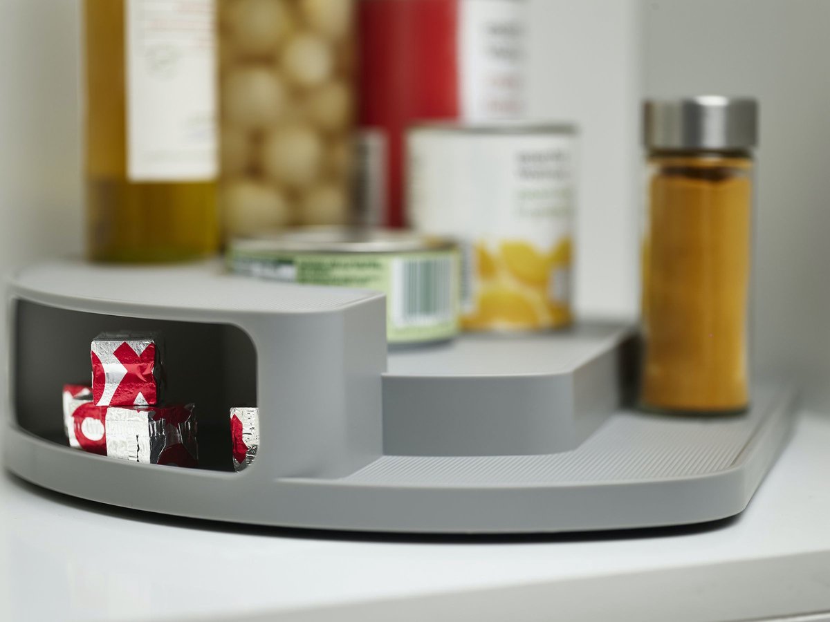 Gray rotating organizer - Joseph Joseph