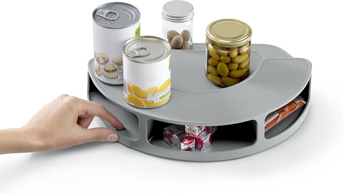 Gray rotating organizer - Joseph Joseph