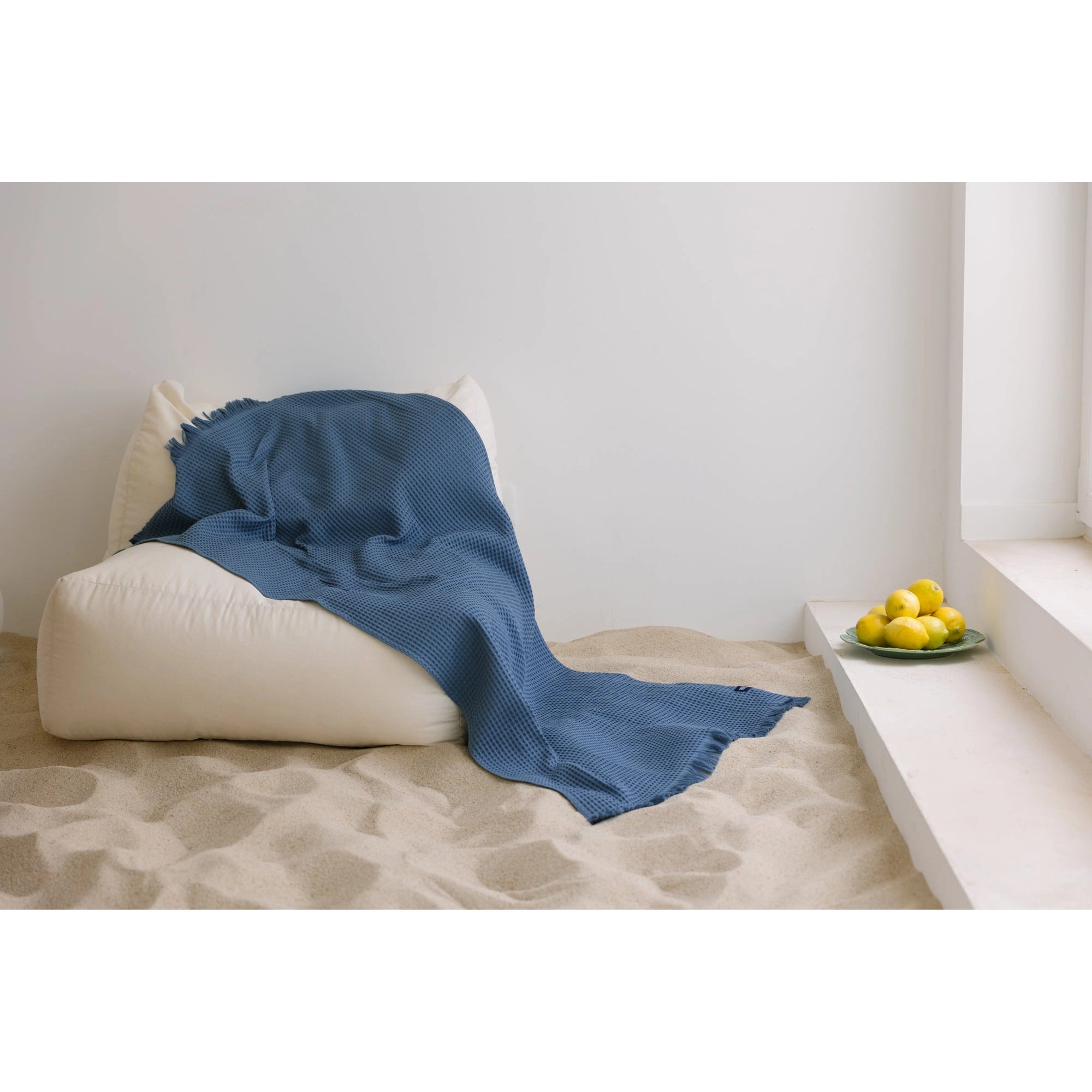 Towels and bath sheets in waffle cotton - light soft and absorbent - Santana