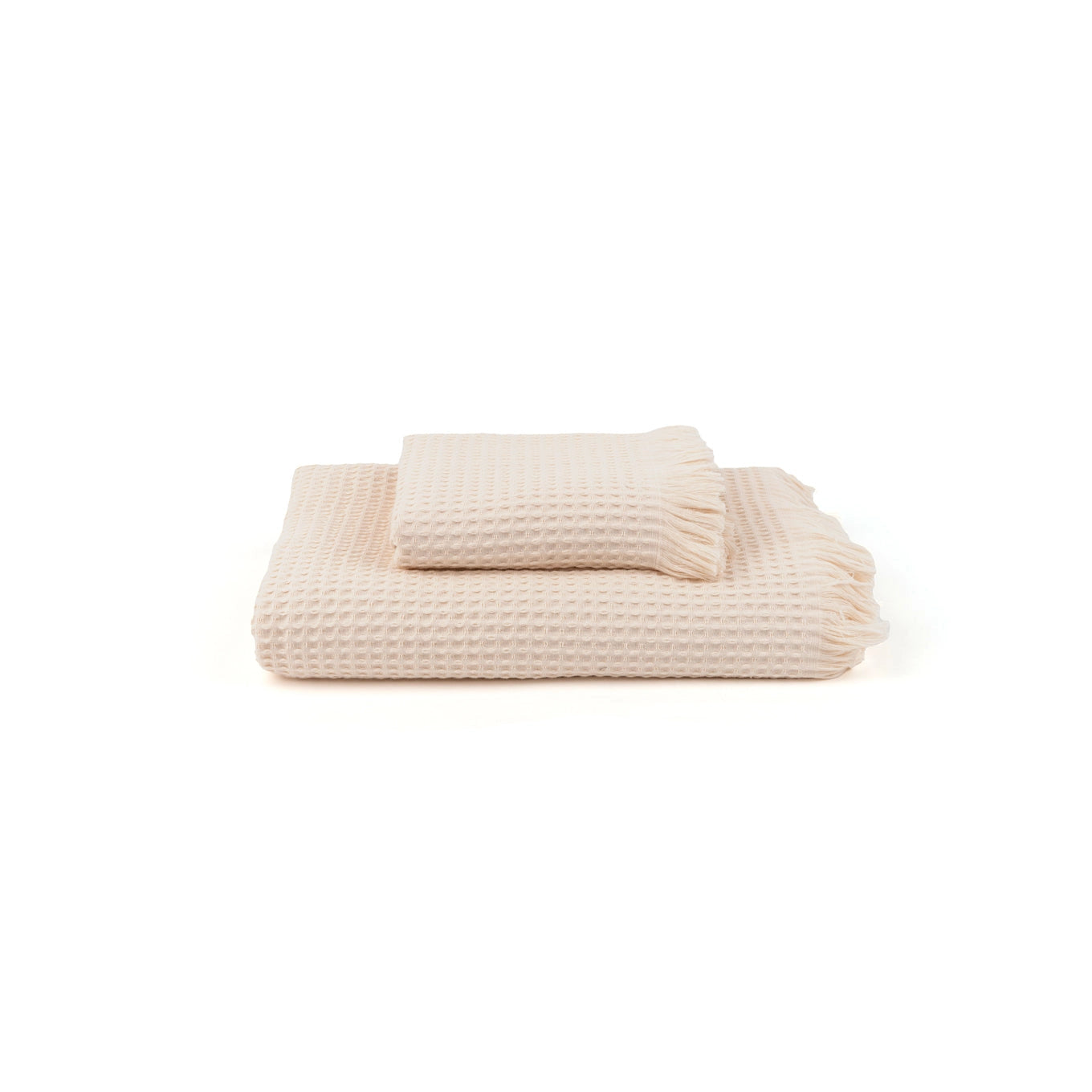 Towels and bath sheets in waffle cotton - light soft and absorbent - Santana
