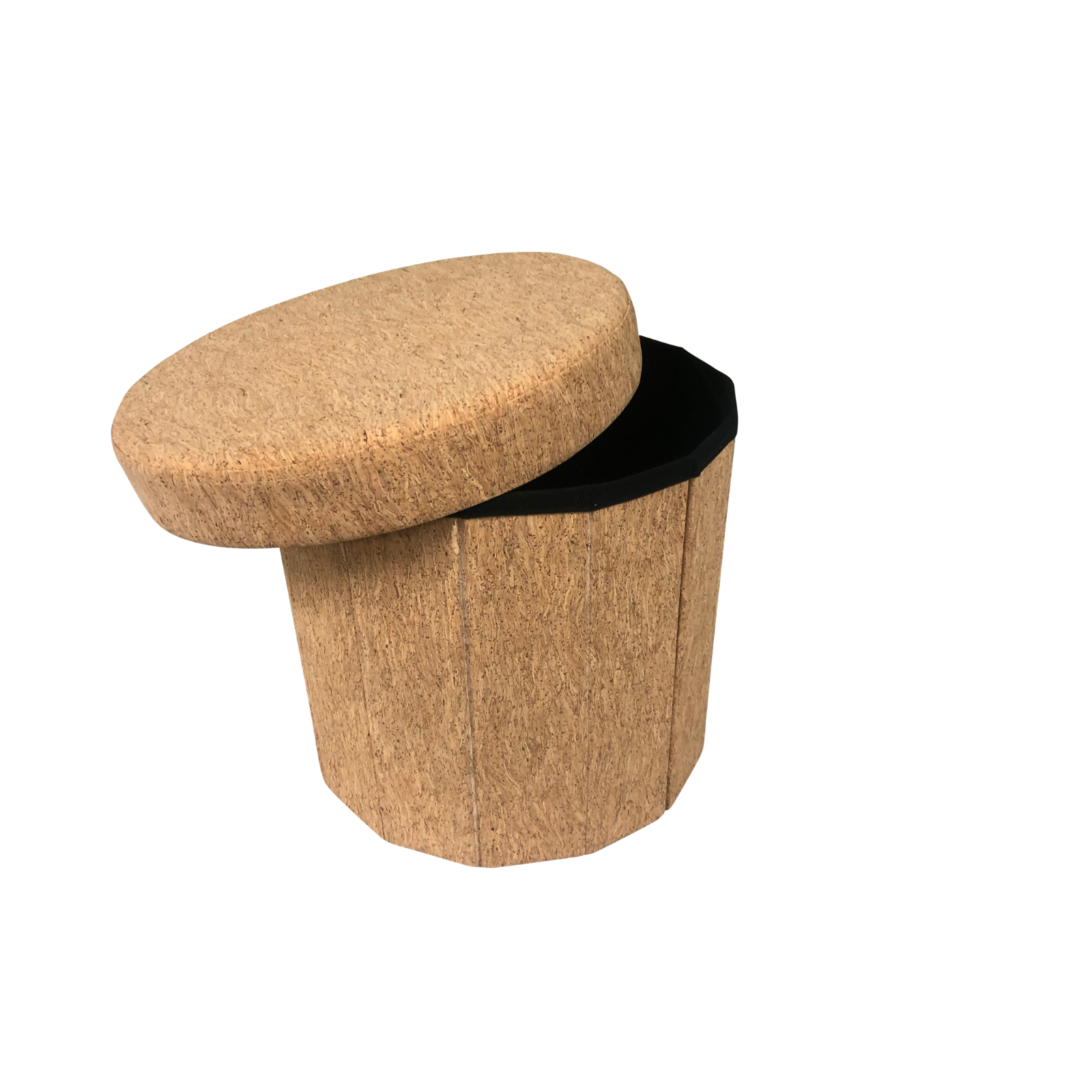 Footstool, storage box and side table in 1 - Square or round shape - Human Comfort