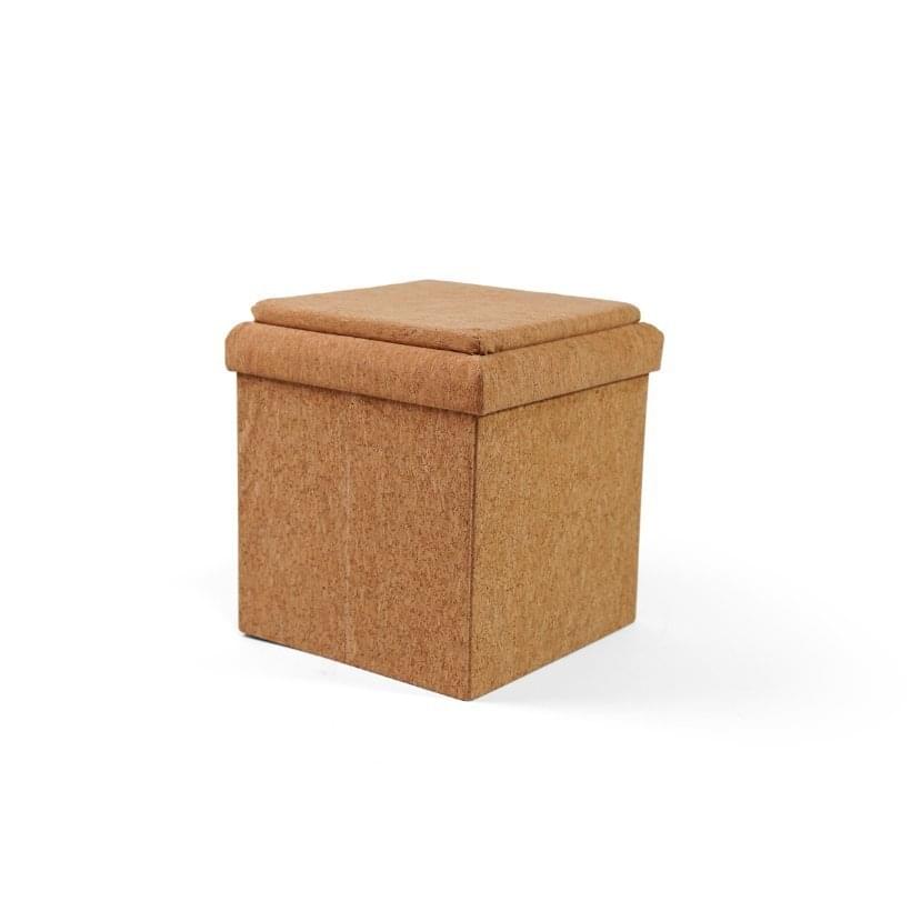 Footstool, storage box and side table in 1 - Square or round shape - Human Comfort