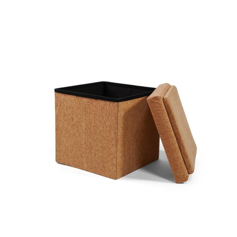 Footstool, storage box and side table in 1 - Square or round shape - Human Comfort