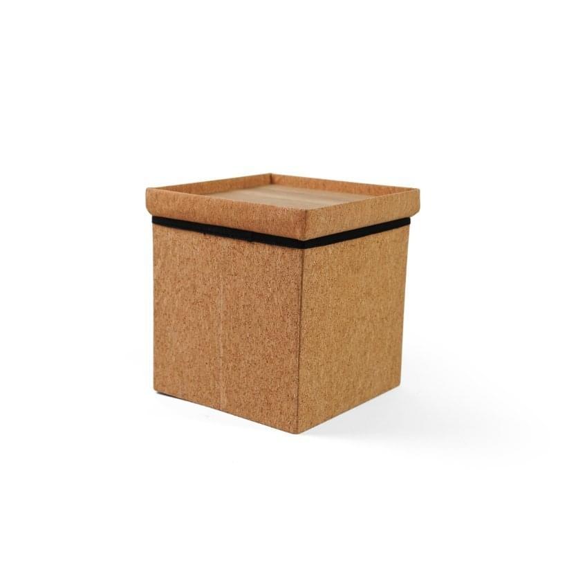 Footstool, storage box and side table in 1 - Square or round shape - Human Comfort