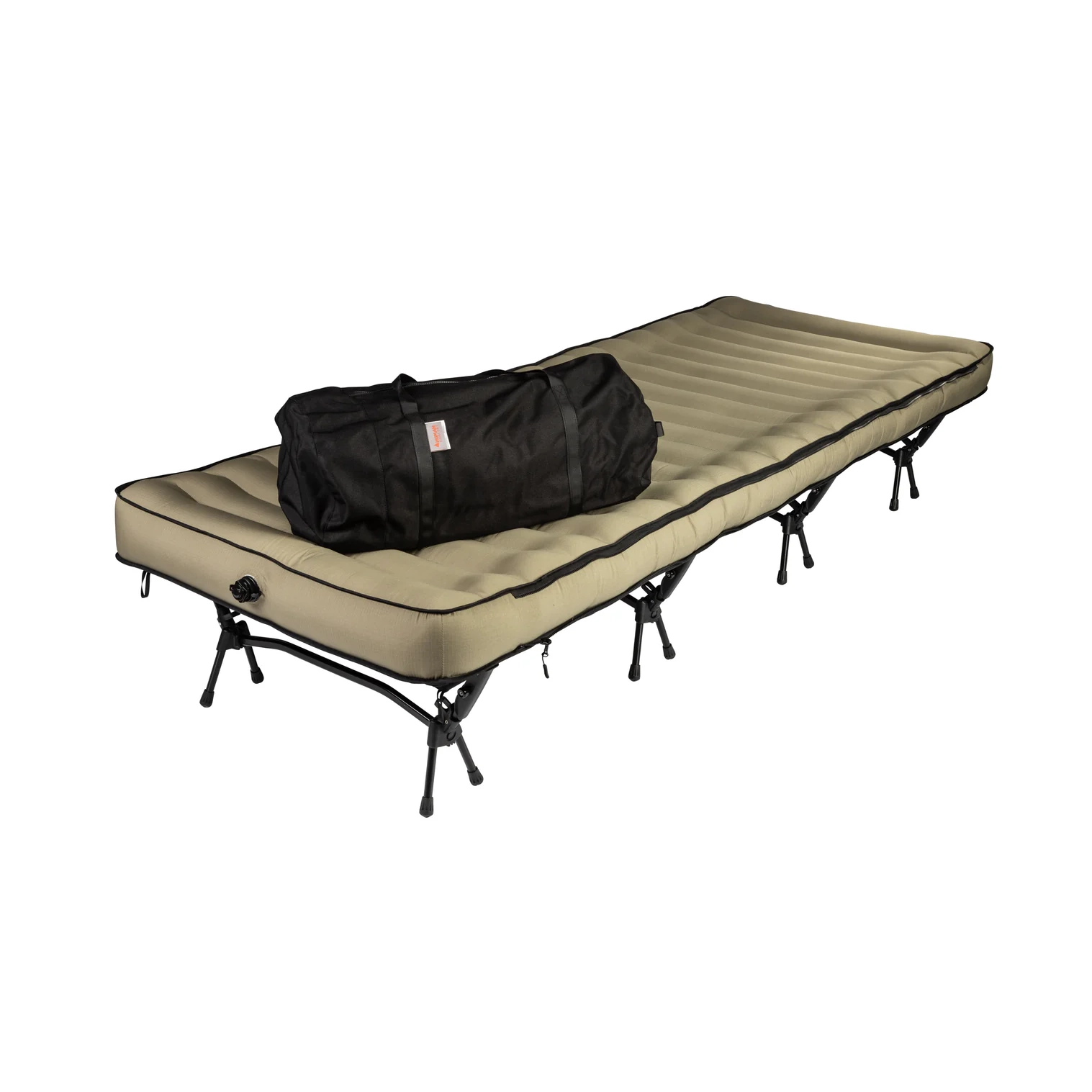 Hoogslaper die aan elkaar geritst kan worden - verhoogd comfort op de camping - Thivet 75 compact - Human Comfort