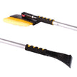 Gummischneeschaufel-Bürste und Eiskratzer mit Teleskopstiel 82 cm – 128 cm – HTD
