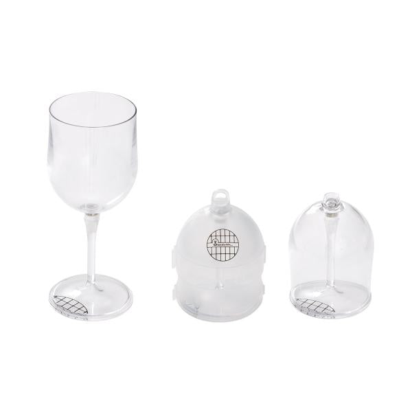Foldable Wine Glasses - 2-Pack - BuildaGlass - Isabella