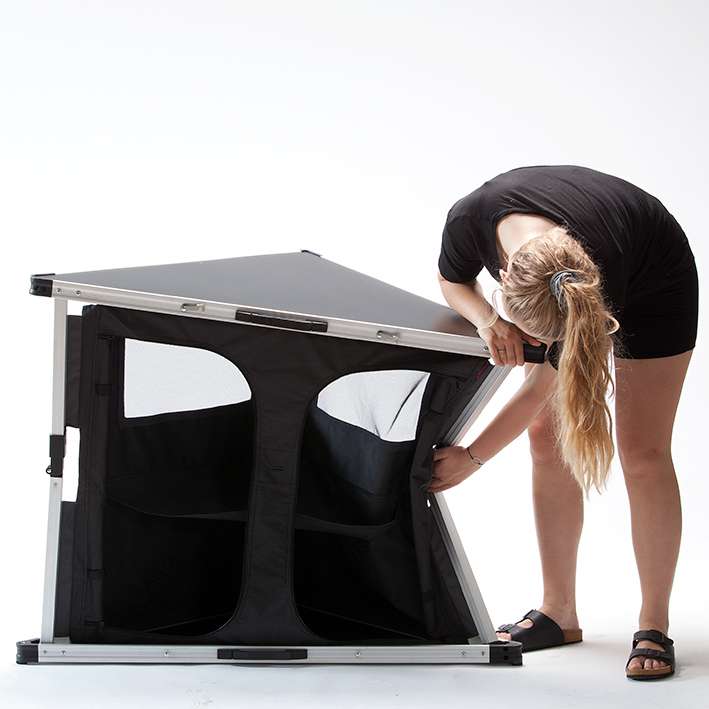 Faltbarer Eckschrank – Isabella