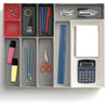 Lade organizer set van 10 stuks gevuld met bureau materiaal