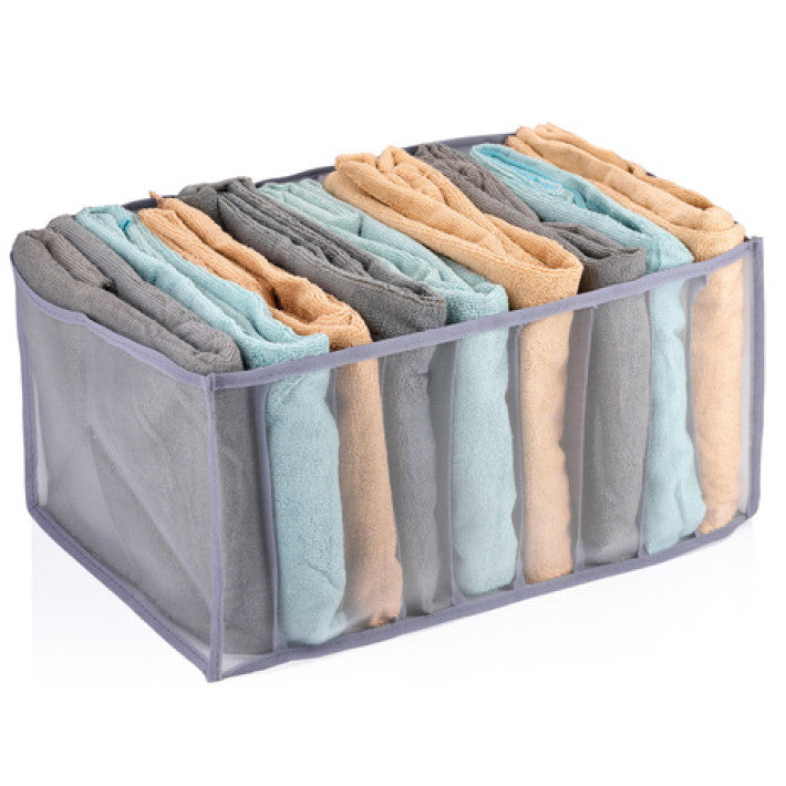 Organizer for clothes - transparent basket in nylon - Alpina