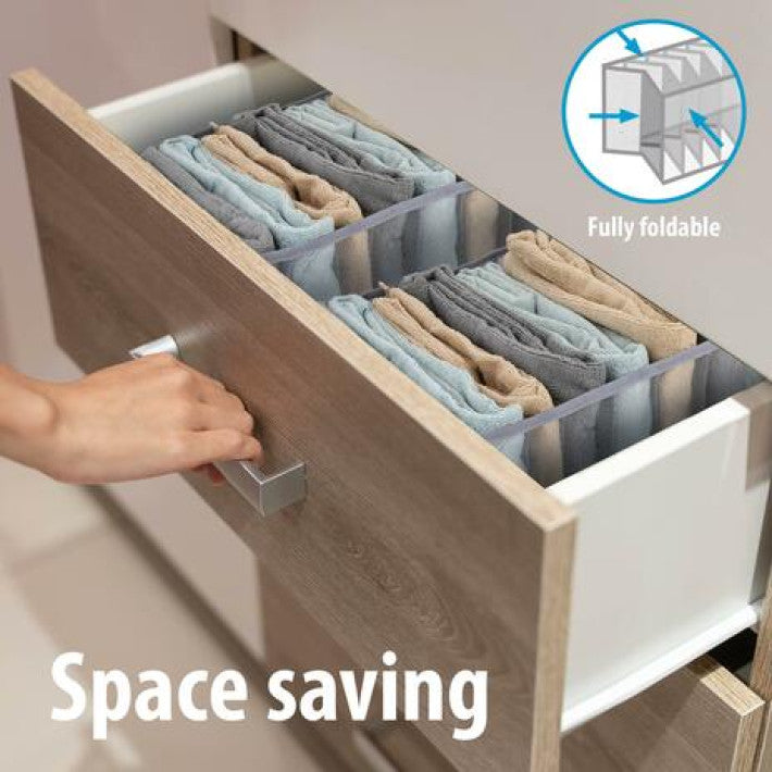 Organizer for clothes - transparent basket in nylon - Alpina