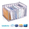 Organizer voor kleding - transparante mand in nylon - Alpina