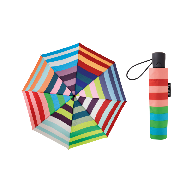 Colorful compact umbrella in pocket size - Remember