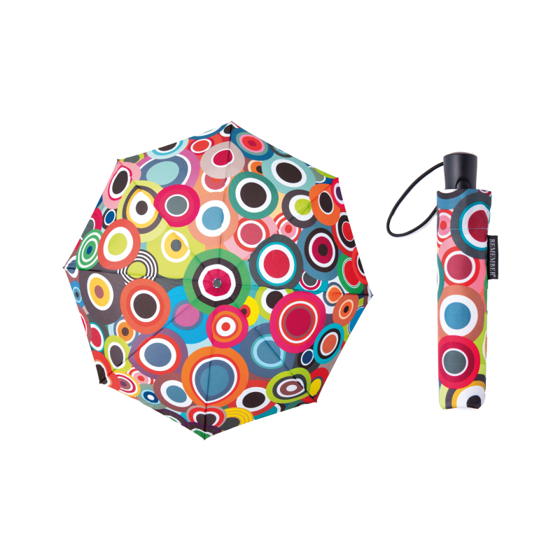 Colorful compact umbrella in pocket size - Remember