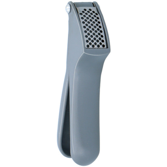 Garlic press with foldable stainless steel pressing plate - Alpina