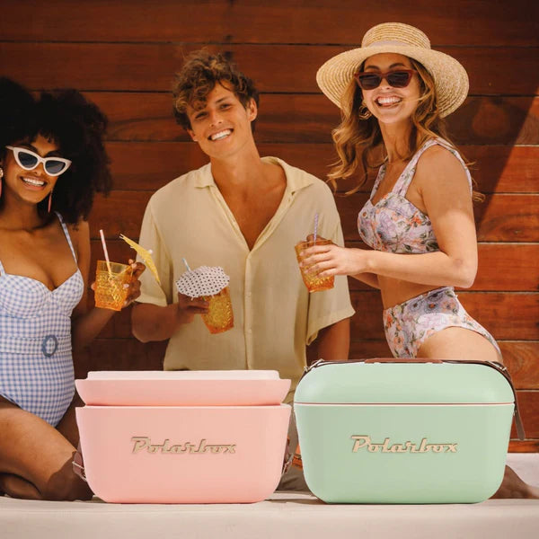 Polarbox Cooler in retro vintage style  20 liters - various pastel colors