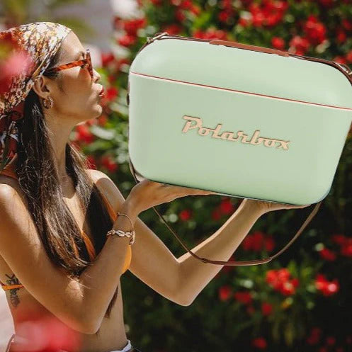 Polarbox Cooler in retro vintage style  20 liters - various pastel colors
