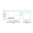 Koelbox kompressor MCCM-45 AC/DC - Mestic