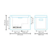 Koelbox kompressor MCCM-45 AC/DC - Mestic