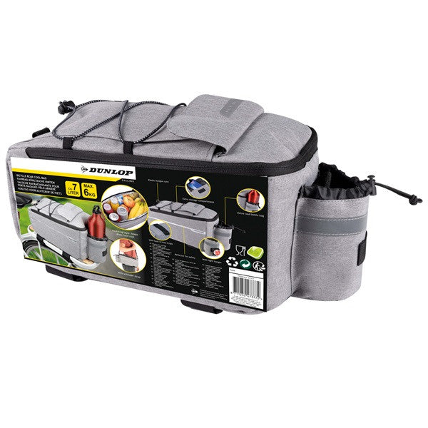 fahrradtasche dunlop 7-litre bicycle luggage rack cooler bag