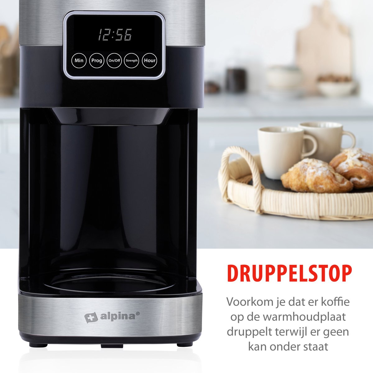 Coffee maker of 1 5 L for filter coffee - Alpina