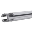 Raccord double en PVC 1,20 m ou 2,50 m - Gris