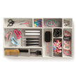 Lade organizer voor make-up Viva van Joseph Joseph set van 12 stuks gevuld met kammen en haarbandjes