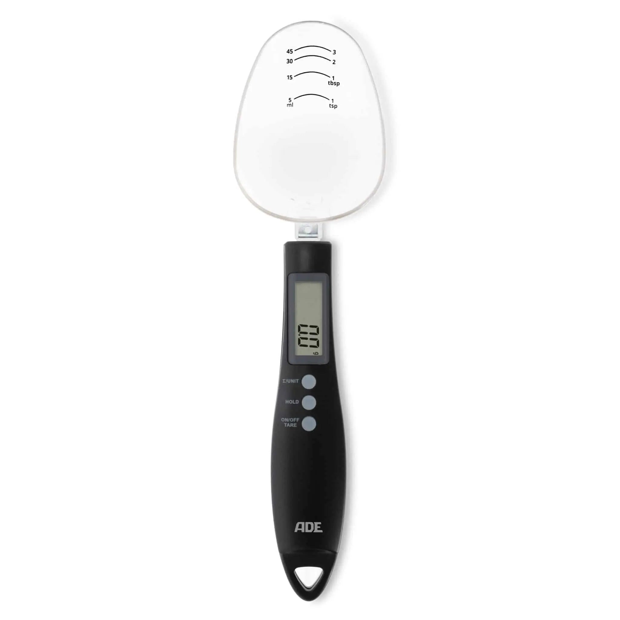 Digital kitchen scale in the shape of a spoon for measuring small quantities - Ade