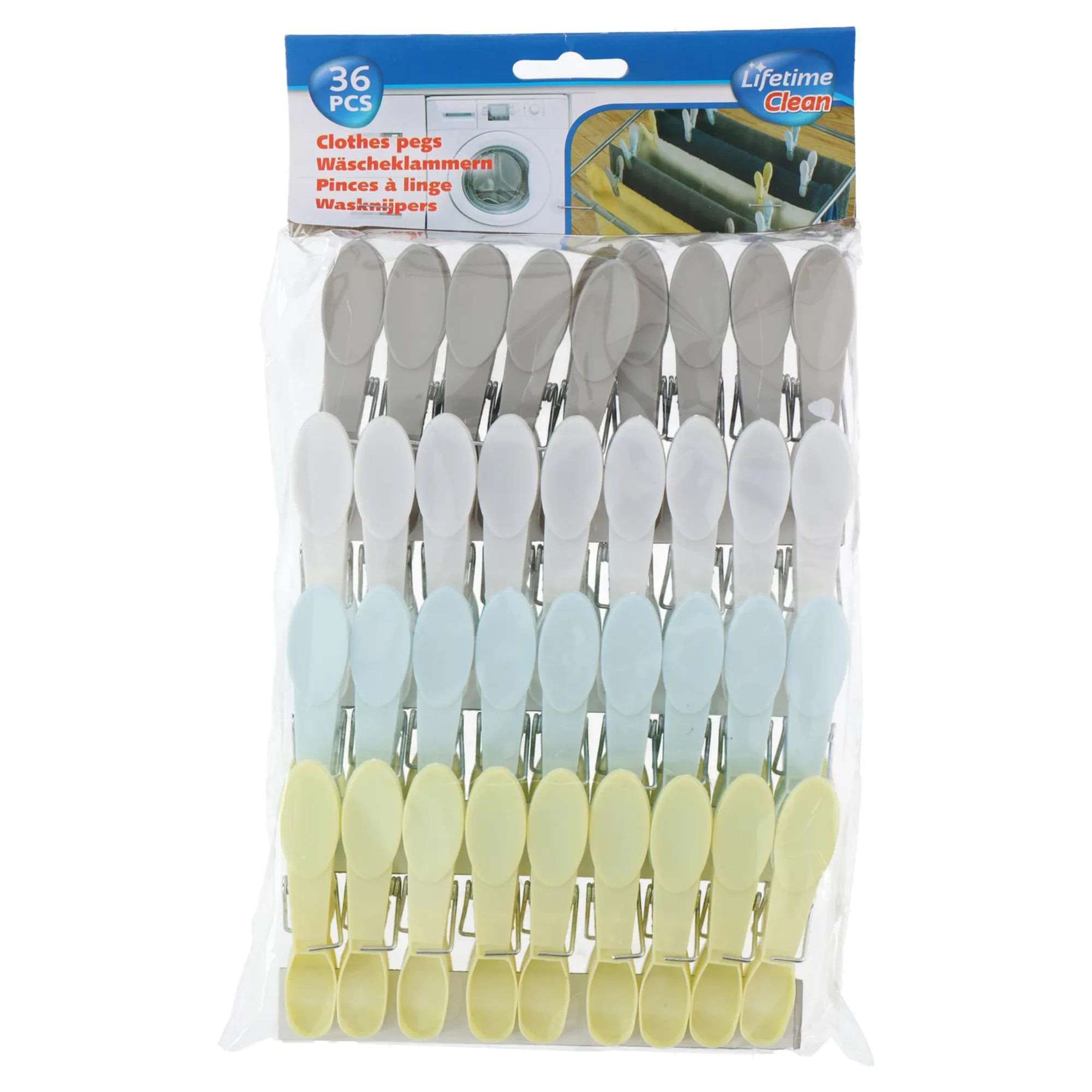 Wasknijpers 36 stuks - Lifetime Clean