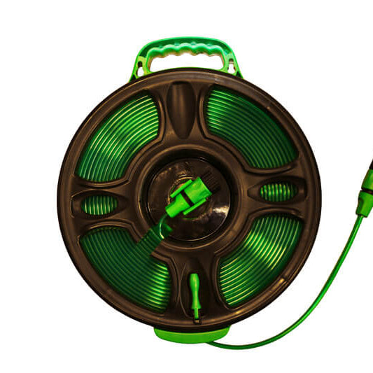 Maas 15 reel 15 meter flat water hose - Haba