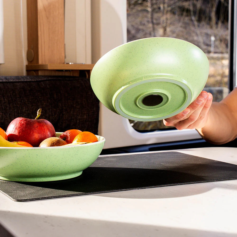 Magnetic 11-piece plastic dinnerware set - Silwy