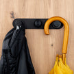 Magnetic coat rack with 3 hooks Wardrobe Spotlight - Silwy