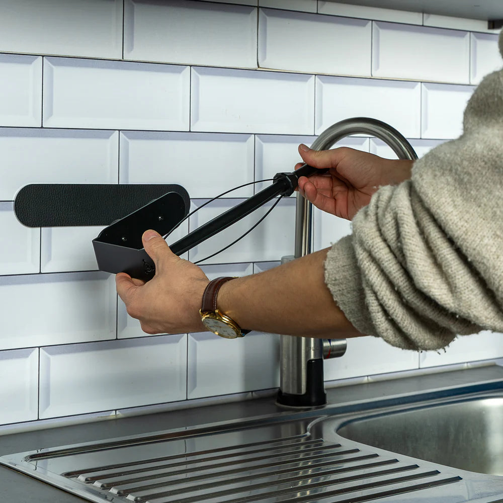 Silwy magnetischer Küchenrollenhalter – Inkl. Metallstreifen 16 cm