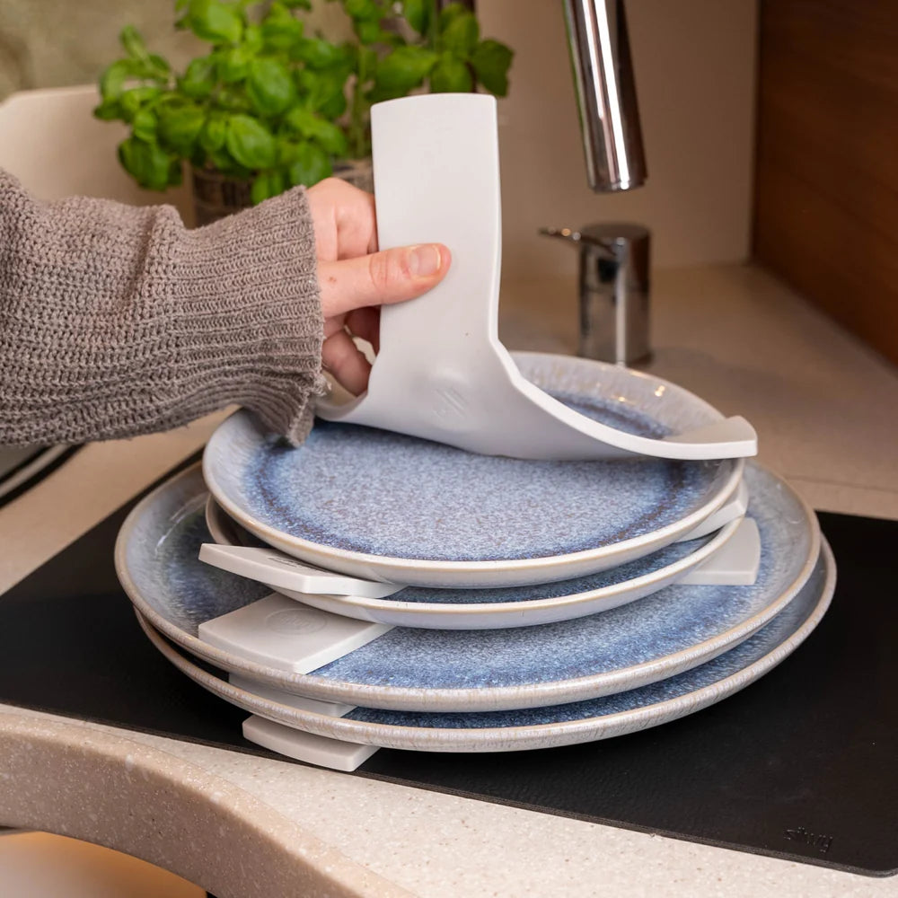 Magnetic pan protectors set of 5 pieces Grey - Silwy