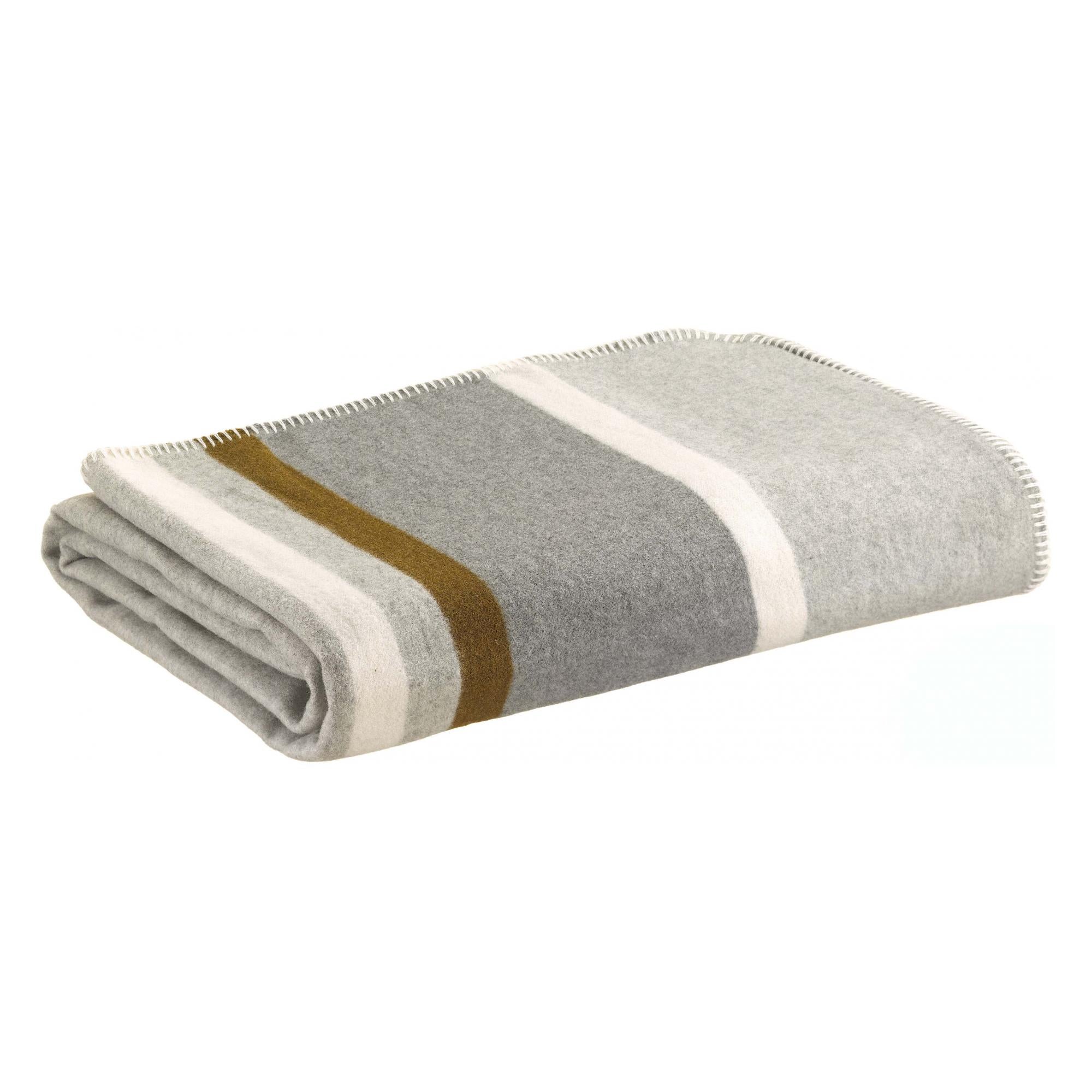 Couverture - 140 x 185 - Jacquard - plusieurs couleurs - Vivaraise
