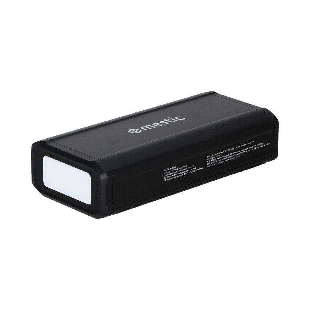 Mestic power pack batterie supplémentaire pour glacières à compresseur