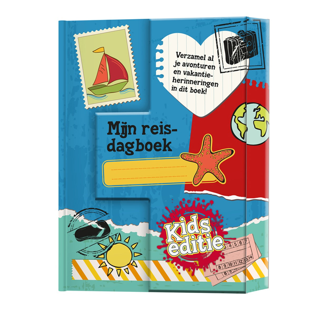 Mijn reisdagboek kidseditie: Bewaar de mooiste herinneringen! - Lantaarn Publishers