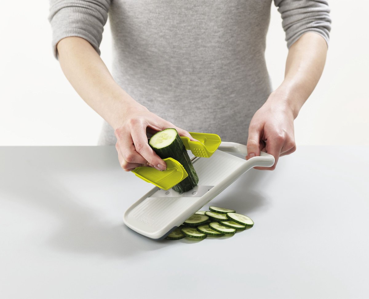 Multi-grip mandoline Grey or Green - Joseph Joseph