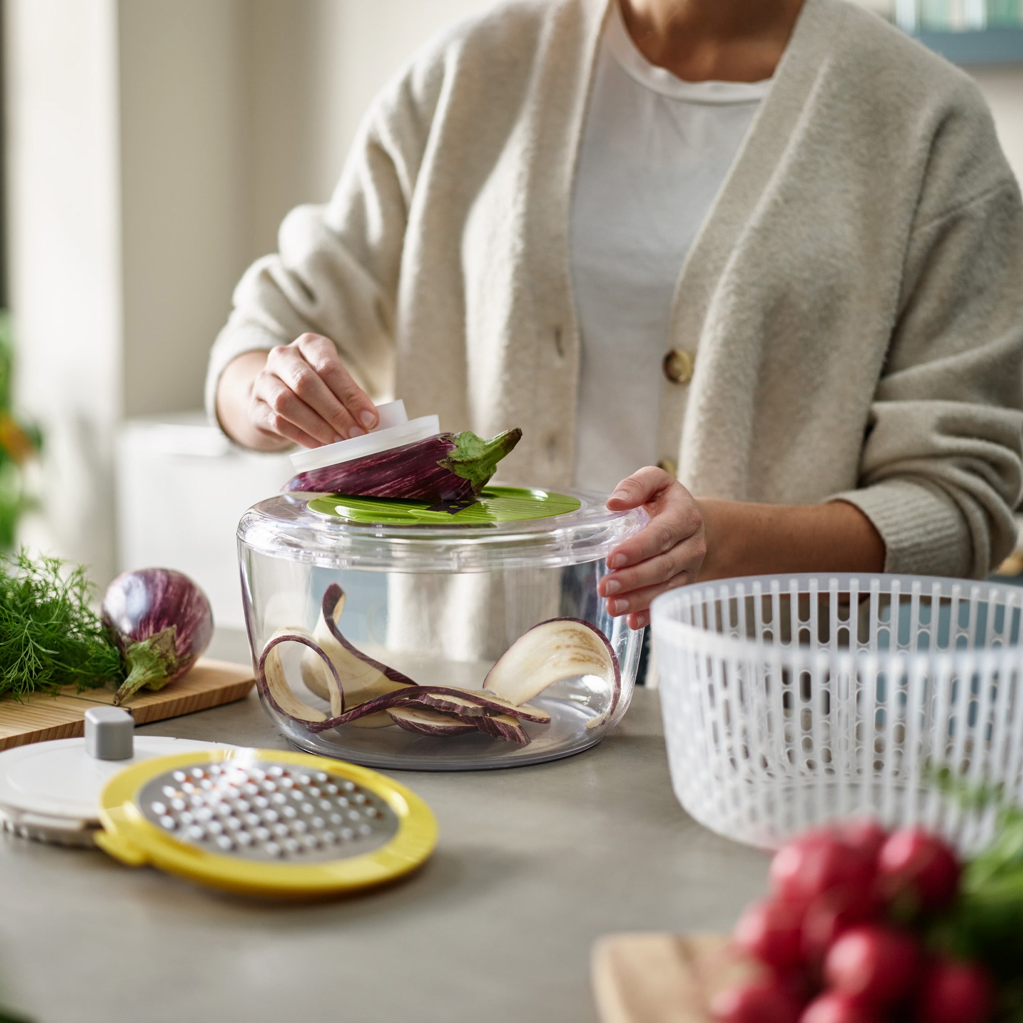 Multi prep salad preparation set of 3 pieces from Joseph Joseph