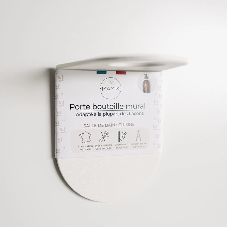 Support mural pour gel douche et shampooing - Mamik