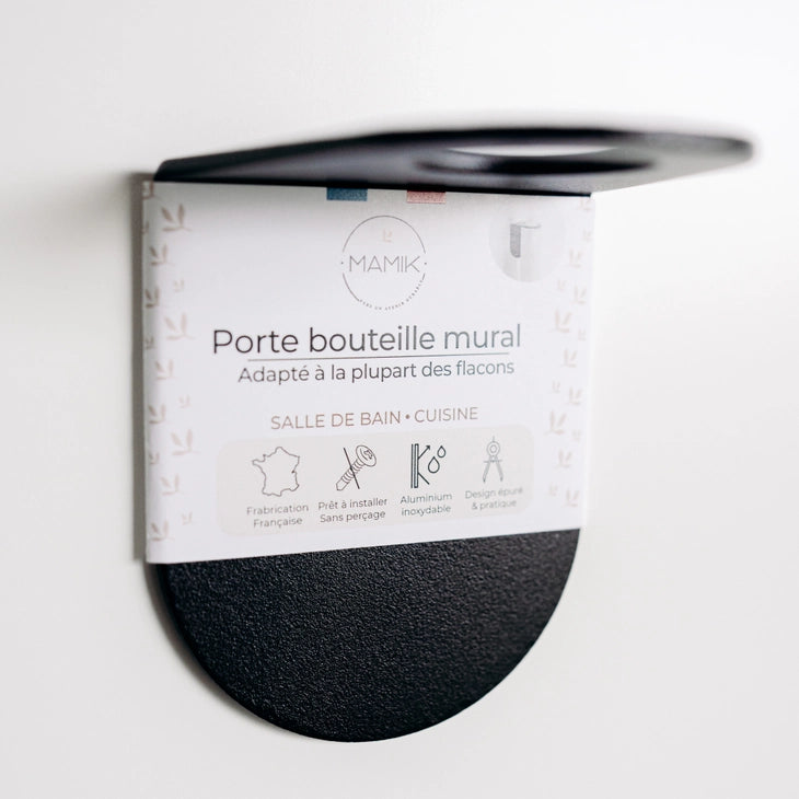 Support mural pour gel douche et shampooing - Mamik